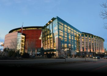 200,000 pounds of food will be given away to families in need at the Pepsi Center on Friday