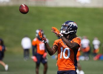 Jerry Jeudy makes impression at Denver Broncos’ training camp