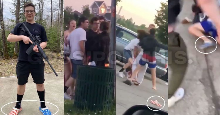 Kenosha Shooting Suspect Caught On Camera Pummeling Girl With Punches