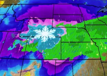 Denver is under a winter storm watch two days after the city hit 101 degrees