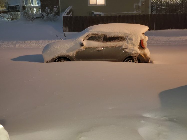 This blizzard was the fourth-largest ever recorded in Denver