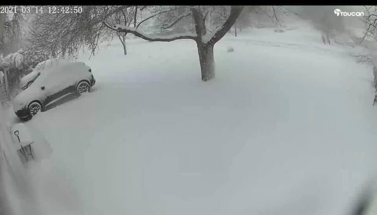 REVIEW: We tested the Toucan home security camera, it held up through a blizzard