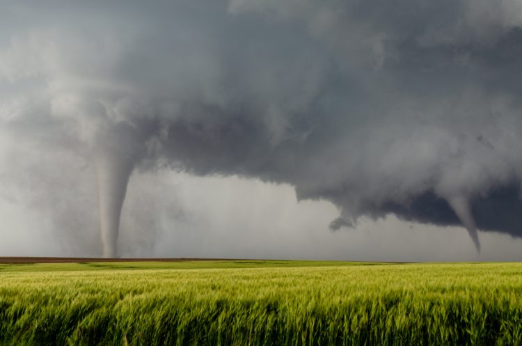 10 tornadoes hit Colorado Saturday