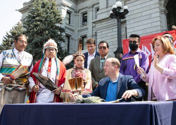 Colorado Gov. Jared Polis nullifies 1864 order to kill Native Americans