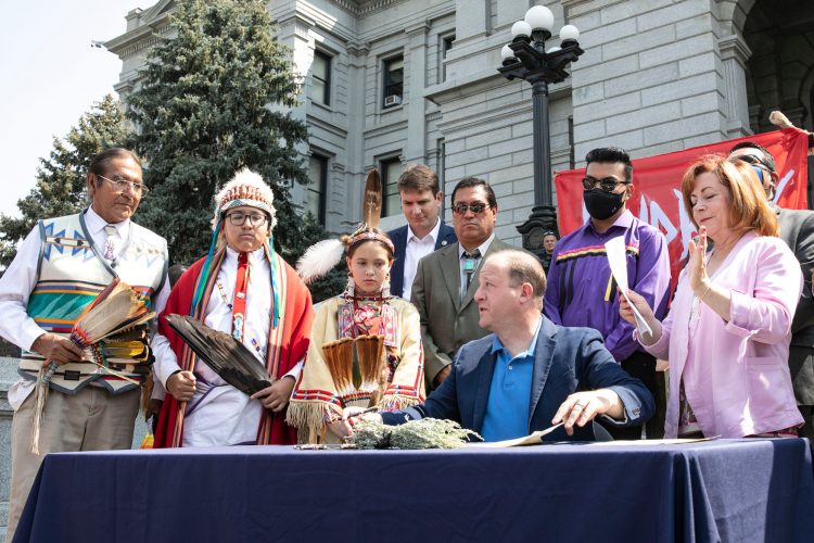 Colorado Gov. Jared Polis nullifies 1864 order to kill Native Americans