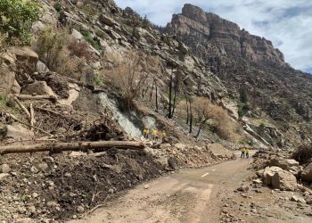 I-70 will be closed for days or even weeks due to mudslides in Glenwood Canyon