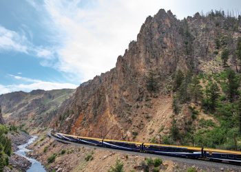 The Rocky Mountaineer begins luxury train service between Denver and Moab