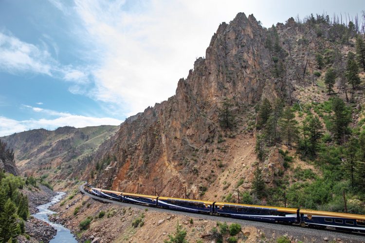 The Rocky Mountaineer begins luxury train service between Denver and Moab