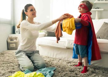When should your kids start doing laundry?