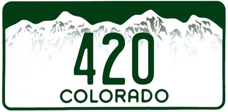 Colorado’s 420 Themed License Plate Auction is Back!