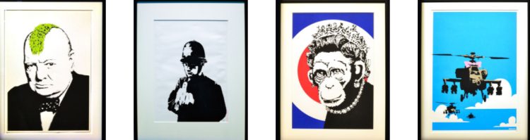 You can see a Banksy in Denver this week