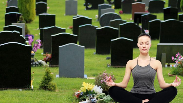 Summer Yoga Sessions in the Cemetery