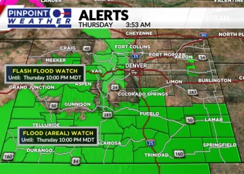 Flash Flood Watch Could Drop One Inch Of Rain In 30 Minutes