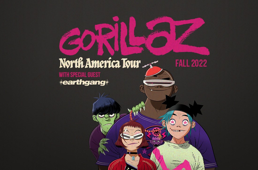 north america tour gorillaz