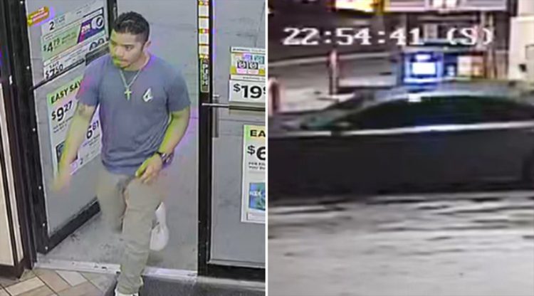 Police are looking for Man who tried to burn people with Gasoline