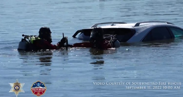 A Drunk Woman Drove her Car down the Boat Ramp at Cherry Creek