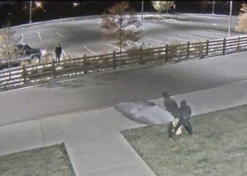 Someone opened up a bunch of Fire Hydrants in the freezing cold