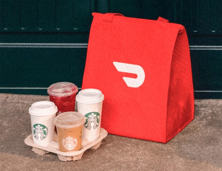 You can now get Starbucks through DoorDash in Denver