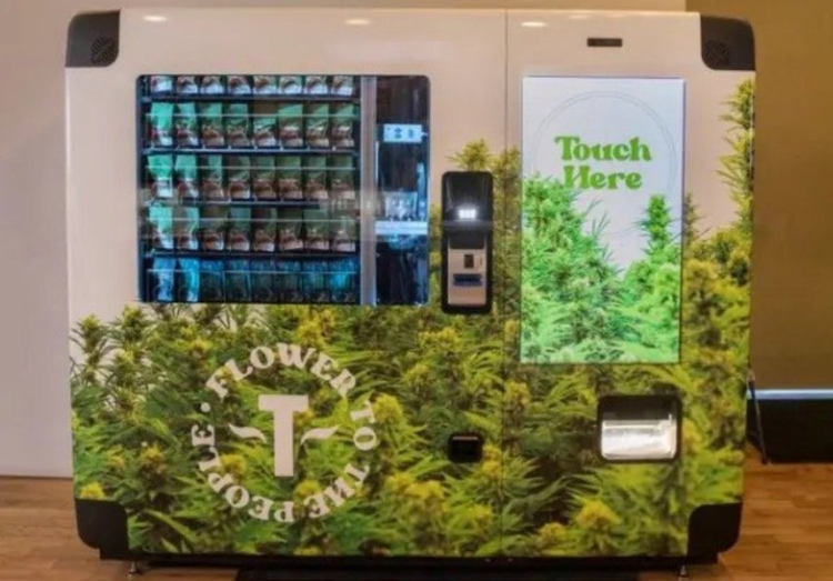 The First Marijuana Vending Machine is now Dispensing Weed