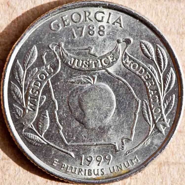 This 1999 Georgia State quarter could be worth $10,000