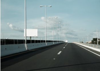 Cop or not, tickets will be issued to drivers who cross SOLID white lines on Colorado Toll road