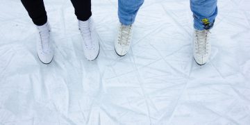 Evergreen Lake ice rink is now open