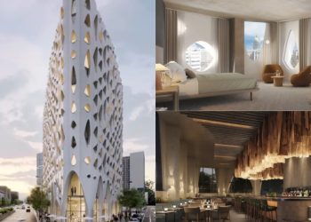 The First Carbon-Positive Hotel in the U.S. Is Extremely Trippy Inside