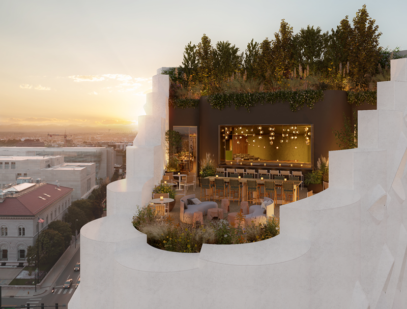 The First Carbon-Positive Hotel in the U.S. Is Extremely Trippy Inside