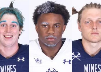 Blue Hair, Don’t Care: Colorado School of Mines Football Players Redefine Roster Photos