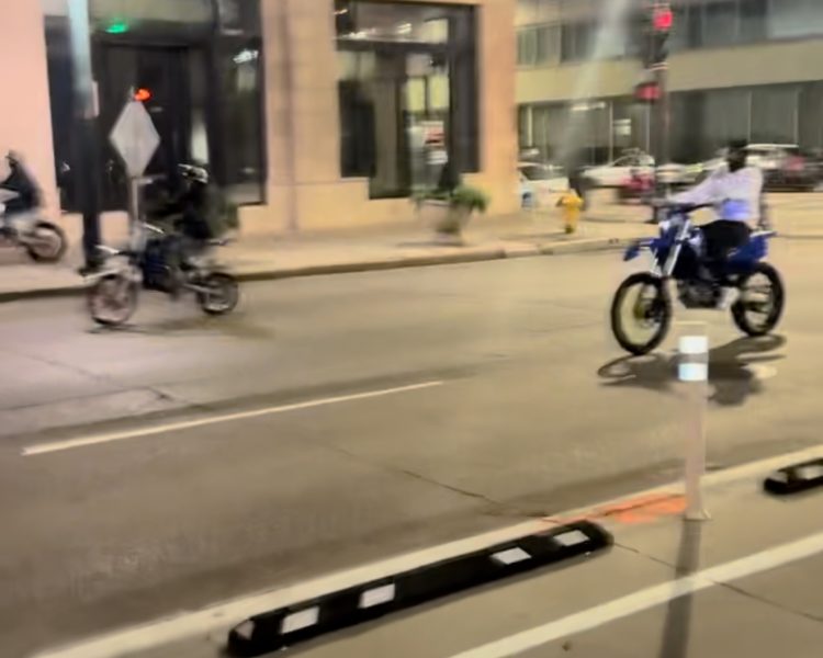 VIDEO Reckless Dirt Bikes and ATVs Cause Chaos in Downtown Denver