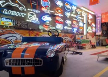 Pueblo Couple Turns Firehouse Into Ultimate Broncos Shrine