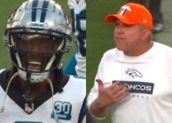 Family Ties Heat Up: Jaycee Horn Confronts Former Coach Sean Payton in Post-Game Exchange