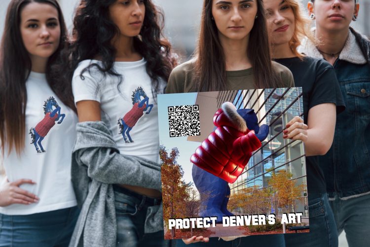 Denver’s Iconic Statues Get a Winter Wardrobe: Local Group Launches GoFundMe to Keep Art Protected
