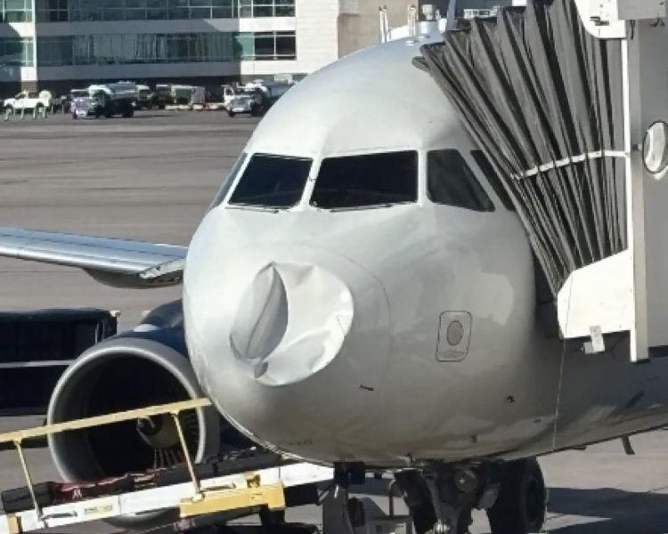 Mysterious Dent Discovered on Delta Plane After Landing in Denver