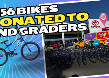 Mountain States Toyota and Wish for Wheels Provide Bikes to 2nd Graders at Global Primary Academy
