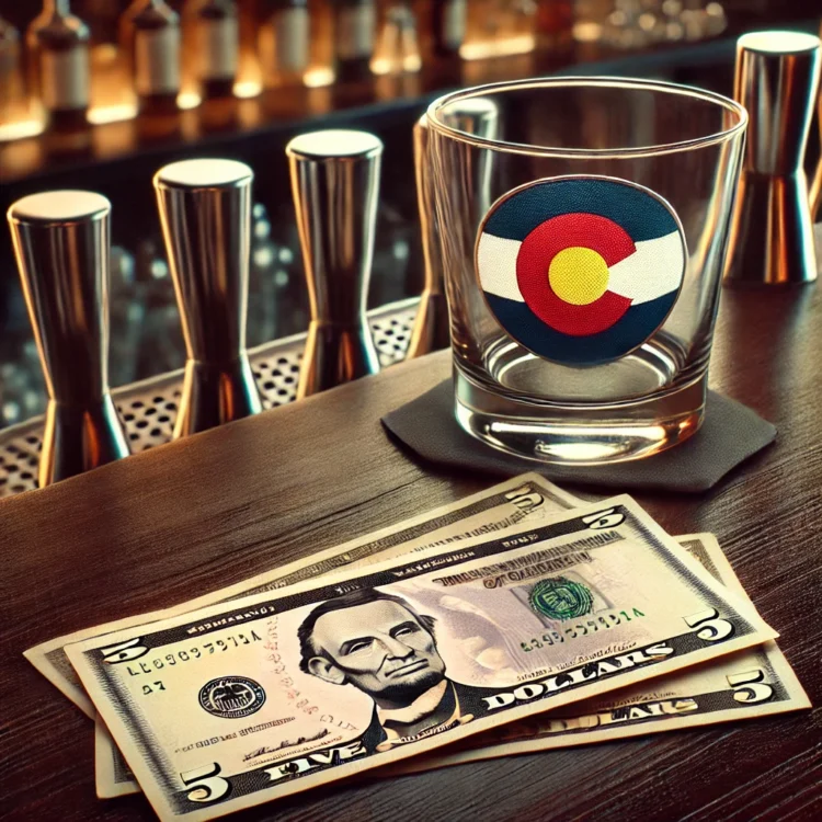 How much Colorado restaurant workers make in tips?