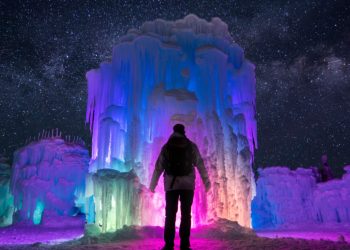 Sleigh Your Holiday Plans: Colorado Ice Castles Bring Frosty Magic and a Polar Pub!