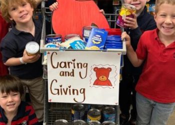 Denver Preschoolers Donate Over 14,000 Canned Goods to Local Nonprofits