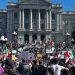 Denver Demonstrators Rally Against Immigration Raids, Project 2025, and Government Overhaul