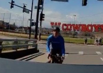 Distracted Cyclist Slams Into Stopped Truck on Speer Blvd: Dashcam Footage Sparks Debate