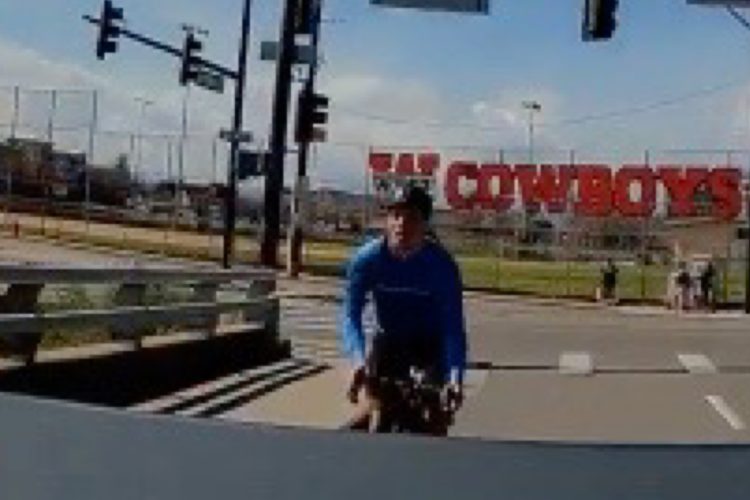 Distracted Cyclist Slams Into Stopped Truck on Speer Blvd: Dashcam Footage Sparks Debate