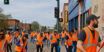 Over 100 Volunteers Join Forces to Clean Up Colfax Avenue and Strengthen Community Ties