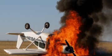 Emergency Crews Respond to Plane Crash North of Midway Boulevard in Broomfield