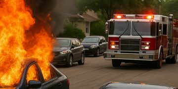 Molotov Thrown at Car During Northglenn Baby Shower, Suspect Arrested