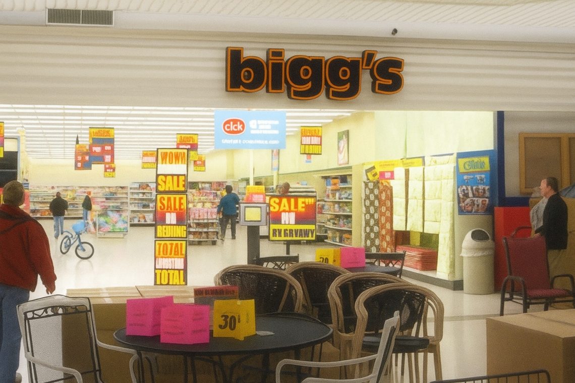 Who Remembers Shopping at Bigg’s Hypermarket in the Thornton Town Center?