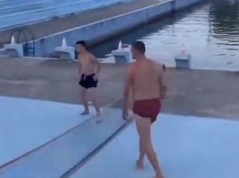 Off the Court, Still a Star: Jokić Goes Viral Playing Poolside Volleyball