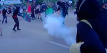 17 Arrested in Denver ICE Protest as Police Deploy Smoke and Pepper Balls