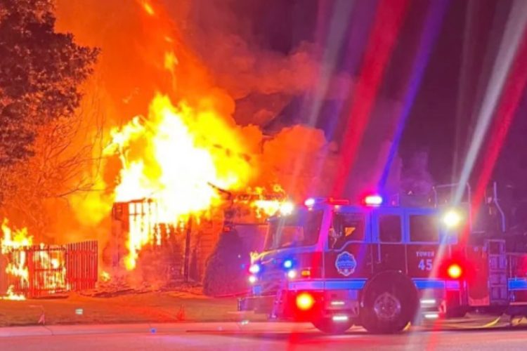VIDEO: Douglas County House Fire Blamed on Improperly Discarded Fireworks