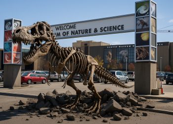 Prehistoric Parking: Rare Dinosaur Fossil Discovered Beneath Denver Museum Lot
