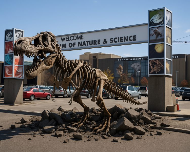 Prehistoric Parking: Rare Dinosaur Fossil Discovered Beneath Denver Museum Lot